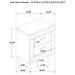 Ives 4 Pc Bedroom Set - Orbit Furniture (Richmond,BC)