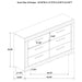 Ives 4 Pc Bedroom Set - Orbit Furniture (Richmond,BC)