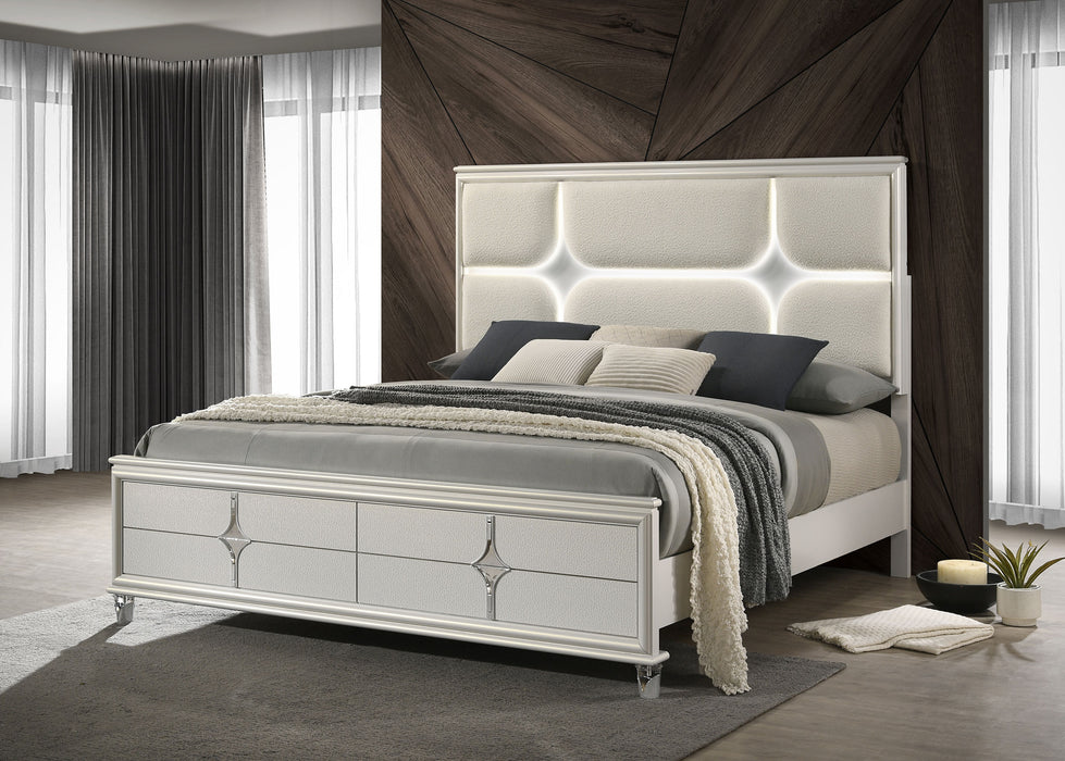 Olivia California King, E.King, & Queen Bed - Orbit Furniture (Richmond,BC)