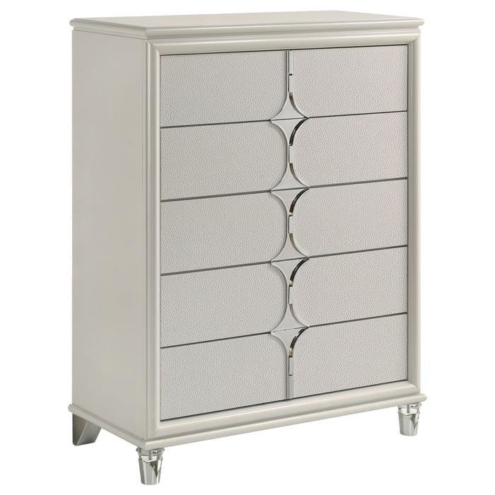 Olivia 4 & 5 Piece Bedroom Set E.King, Queen, & Cal.King - Orbit Furniture (Richmond,BC)