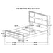 Olivia 4 & 5 Piece Bedroom Set E.King, Queen, & Cal.King - Orbit Furniture (Richmond,BC)