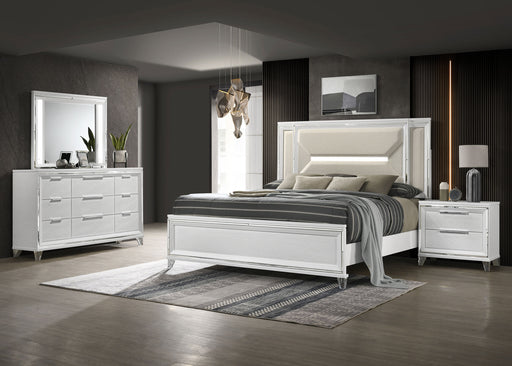 Marmore 4 & 5 Pc E.king, Cal.king, & Queen Bedroom Set - Orbit Furniture (Richmond,BC)
