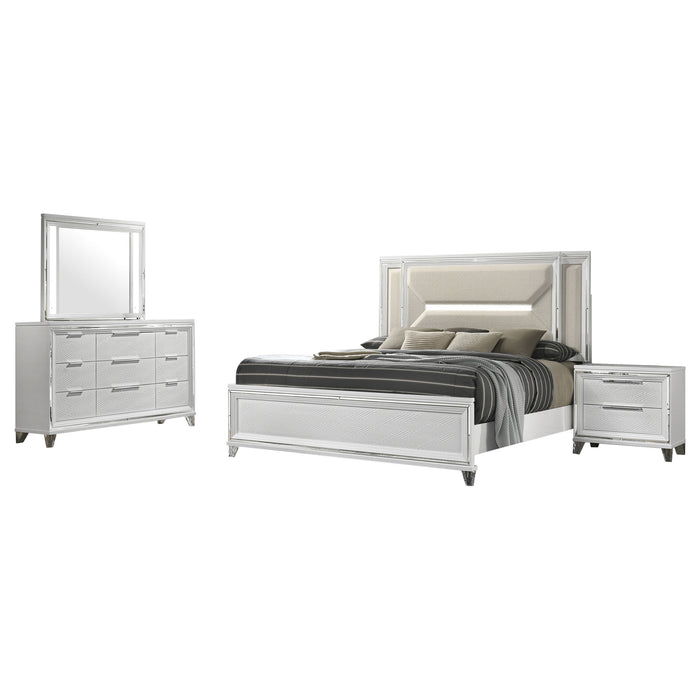 Marmore 4 & 5 Pc E.king, Cal.king, & Queen Bedroom Set - Orbit Furniture (Richmond,BC)