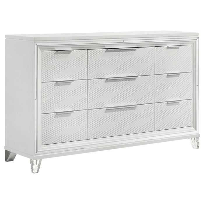 Marmore 4 & 5 Pc E.king, Cal.king, & Queen Bedroom Set - Orbit Furniture (Richmond,BC)