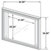 Marmore 4 & 5 Pc E.king, Cal.king, & Queen Bedroom Set - Orbit Furniture (Richmond,BC)
