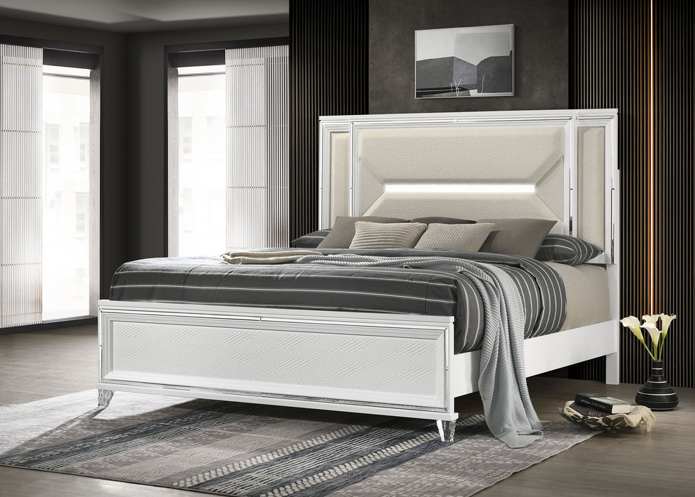 Marmore California King, E.King, & Queen Bed - Orbit Furniture (Richmond,BC)