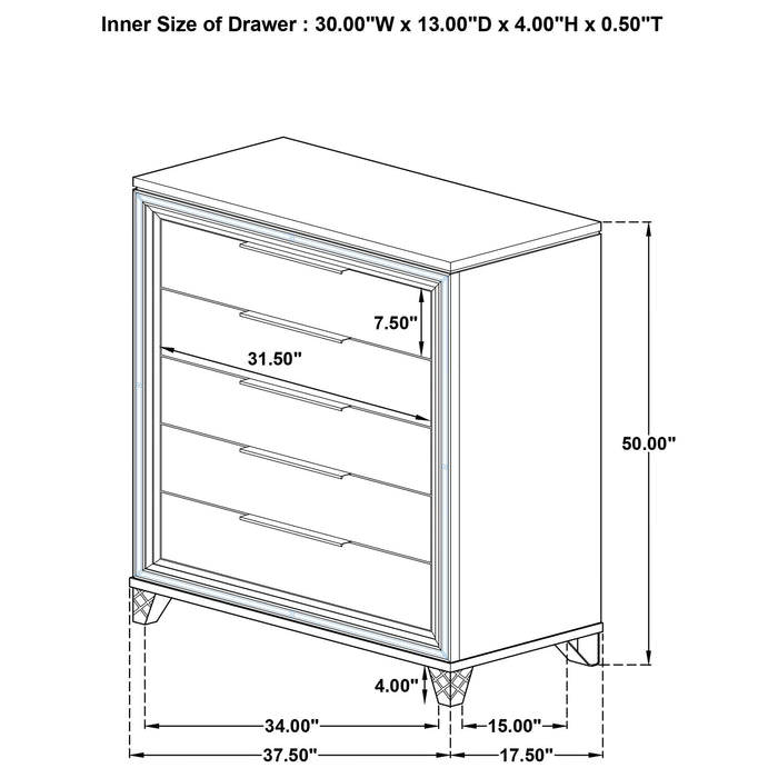Marmore Chest - Orbit Furniture (Richmond,BC)