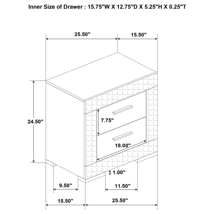 Ives 4 Pc Bedroom Set - Orbit Furniture (Richmond,BC)