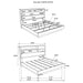 Fenwick 5 Pc Bedroom Set - Orbit Furniture (Richmond,BC)