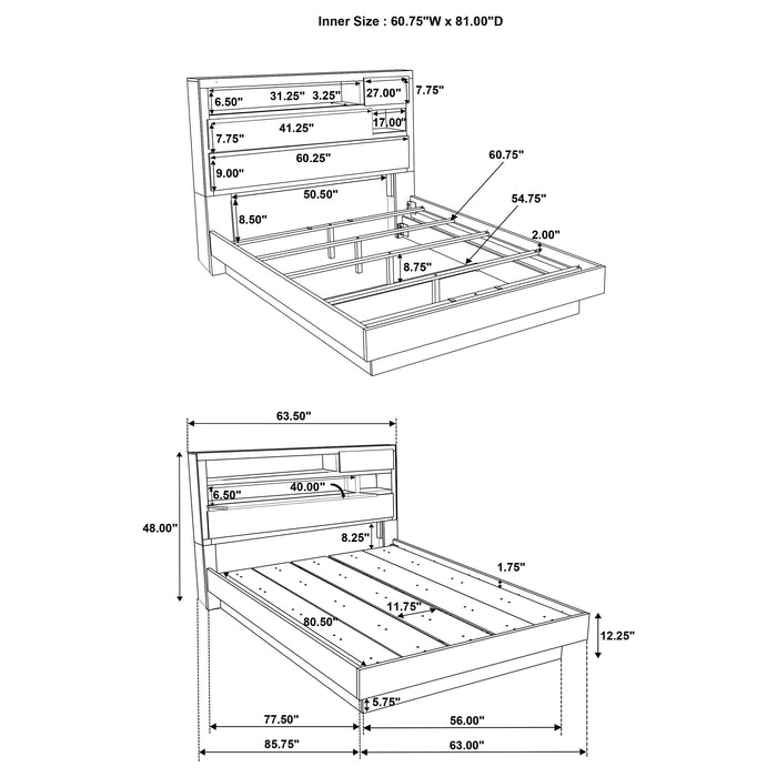 Fenwick 4 & 5 Piece Bedroom Set - Orbit Furniture (Richmond,BC)