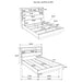 Fenwick 4 & 5 Piece Bedroom Set - Orbit Furniture (Richmond,BC)