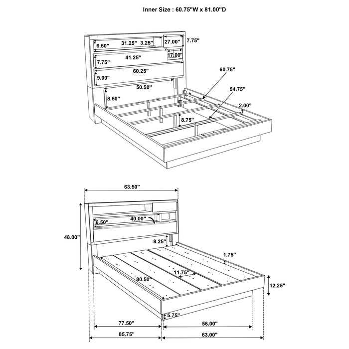 Fenwick 4 & 5 Piece Bedroom Set - Orbit Furniture (Richmond,BC)