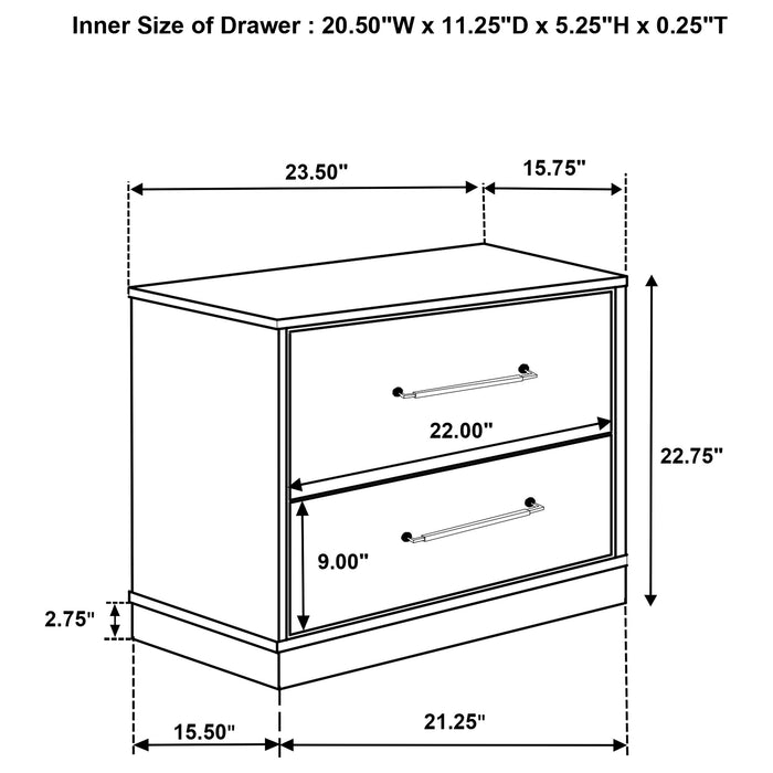 Fenwick Nightstand - Orbit Furniture (Richmond,BC)