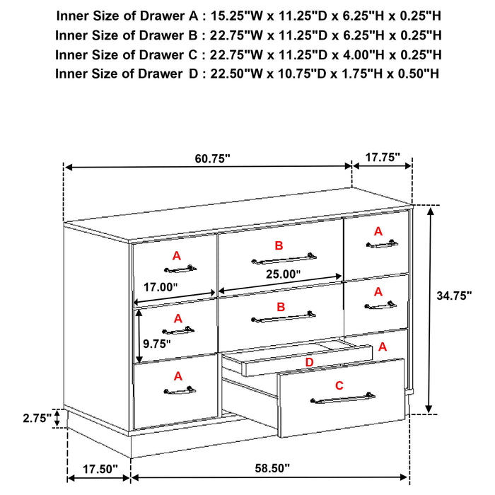 Fenwick Dresser - Orbit Furniture (Richmond,BC)
