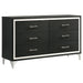Lucia 4 & 5 Piece Bedroom Set King & Queen Beige & Grey - Orbit Furniture (Richmond,BC)