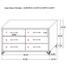 Lucia 4 & 5 Piece Bedroom Set King & Queen Beige & Grey - Orbit Furniture (Richmond,BC)