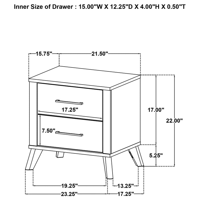 Kaywood 4 & 5 Pc Bedroom Set Full, E.King, Queen & Twin - Orbit Furniture (Richmond,BC)