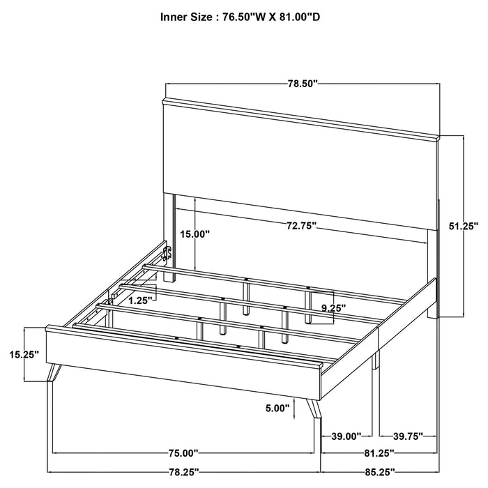 Kaywood 4 & 5 Pc Bedroom Set Full, E.King, Queen & Twin - Orbit Furniture (Richmond,BC)