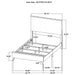 Kaywood 4 & 5 Pc Bedroom Set Full, E.King, Queen & Twin - Orbit Furniture (Richmond,BC)