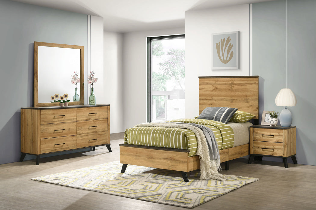 Kaywood 4 & 5 Pc Bedroom Set Full, E.King, Queen & Twin - Orbit Furniture (Richmond,BC)