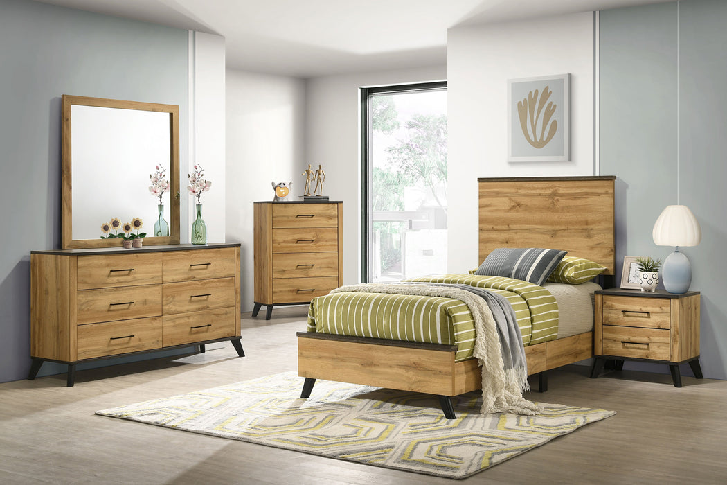Kaywood 4 & 5 Pc Bedroom Set Full, E.King, Queen & Twin - Orbit Furniture (Richmond,BC)