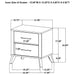 Kaywood 4 & 5 Pc Bedroom Set Full, E.King, Queen & Twin - Orbit Furniture (Richmond,BC)