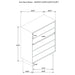 Glenwood 4 & 5 Piece Bedroom Set Eastren king & Queen - Orbit Furniture (Richmond,BC)