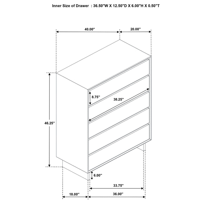 Glenwood Chest - Orbit Furniture (Richmond,BC)
