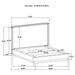 Kailani 4 & 5 Pc Bedroom Set E.King, Cal.King & Queen - Orbit Furniture (Richmond,BC)