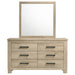 Oakglen Dresser With Mirrors - Orbit Furniture (Richmond,BC)