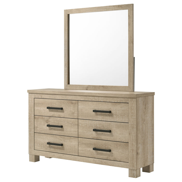 Oakglen Dresser With Mirrors - Orbit Furniture (Richmond,BC)