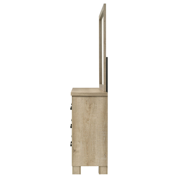Oakglen Dresser With Mirrors - Orbit Furniture (Richmond,BC)