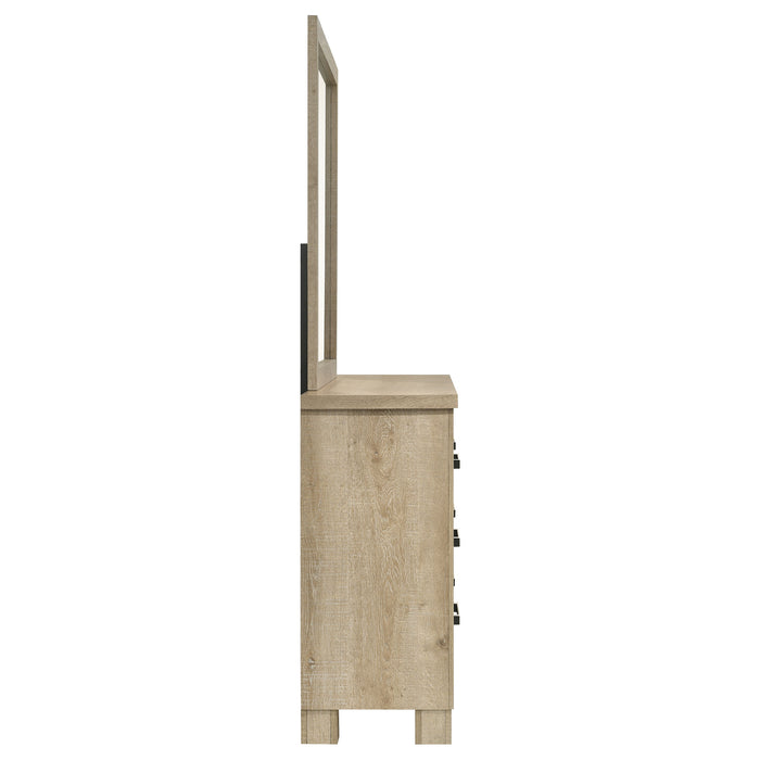 Oakglen Dresser With Mirrors - Orbit Furniture (Richmond,BC)