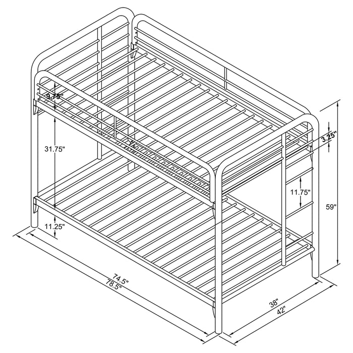 Morgan Bunk Beds - Orbit Furniture (Richmond,BC)