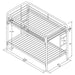 Morgan Bunk Beds - Orbit Furniture (Richmond,BC)