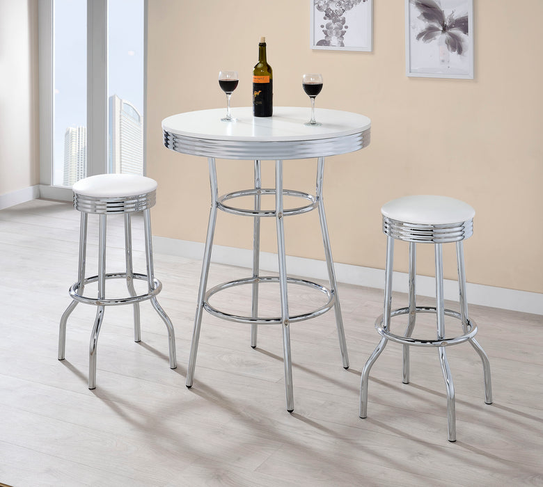 Retro 3 Pc Bar Set - Orbit Furniture (Richmond,BC)