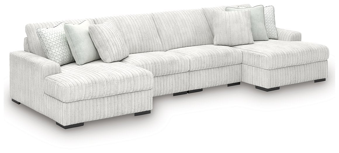 Stupendous Sectional with Double Chaise - Orbit Furniture (Richmond,BC)