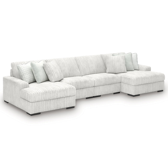 Stupendous Sectional with Double Chaise - Orbit Furniture (Richmond,BC)