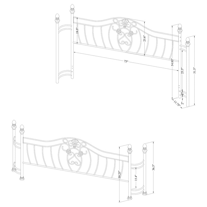 Sydney Eastern King & Queen Bed - Orbit Furniture (Richmond,BC)