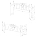 Sydney Eastern King & Queen Bed - Orbit Furniture (Richmond,BC)
