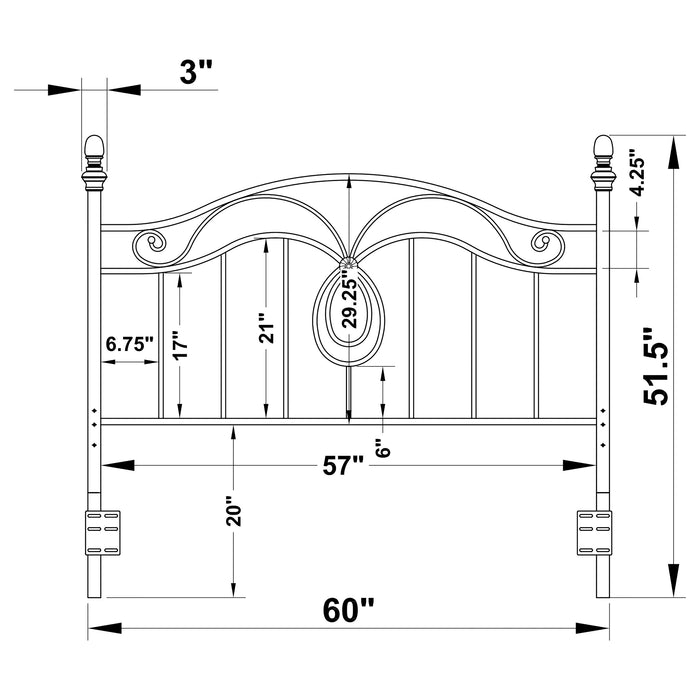 Evan Queen / Full Headboard - Orbit Furniture (Richmond,BC)