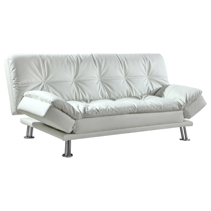 Dilleston Tufted Back Upholstered Sofa Bed Grey - Orbit Furniture (Richmond,BC)