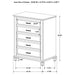 Devon Bedroom Set White - Orbit Furniture (Richmond,BC)