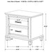 Devon Bedroom Set White - Orbit Furniture (Richmond,BC)