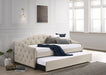 Sadie Upholstered Twin Daybed with Trundle - Orbit Furniture (Richmond,BC)