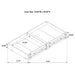 Oakdale Wood Twin Daybed with Trundle Rustic Honey - Orbit Furniture (Richmond,BC)