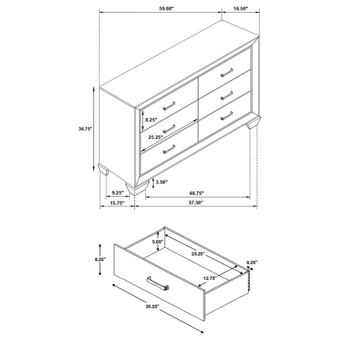 Dorian Bedroom Sets - Orbit Furniture (Richmond,BC)