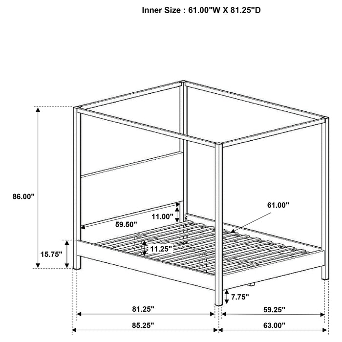 Monroe Eastern King & Queen Bed - Orbit Furniture (Richmond,BC)