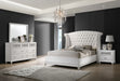 Barzini Bedroom Set White - Orbit Furniture (Richmond,BC)