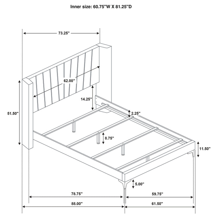 Kendall 4 Pc Bedroom Set - Orbit Furniture (Richmond,BC)